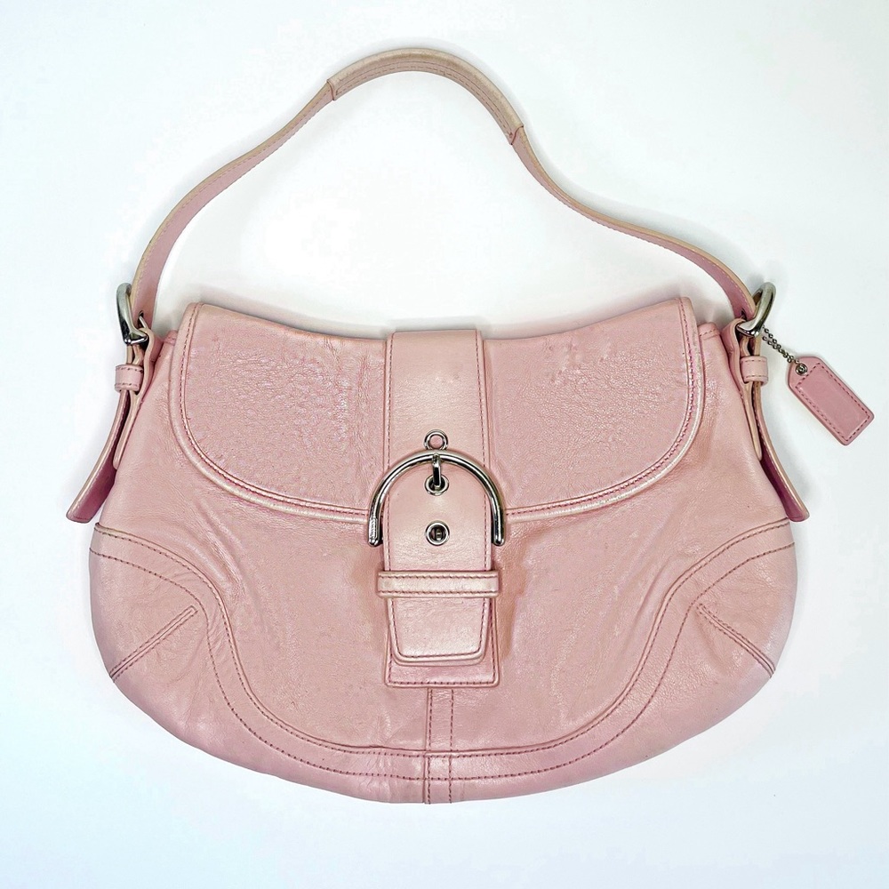 ❗️SOLD❗️Baby pink 12K Coach Purse👛